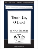 Teach Us O Lord SATB choral sheet music cover